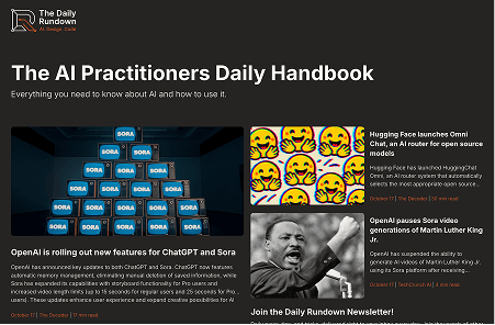 The Daily Rundown desktop screenshot