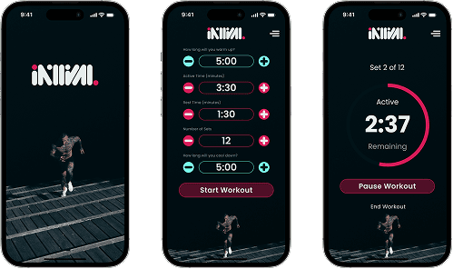 INTRVL desktop screenshot